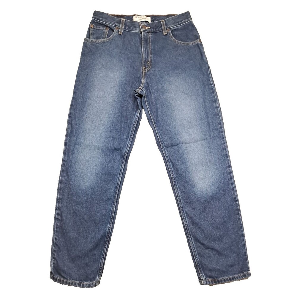 Levi Strauss Jeans Womens Sz Misses 10 Short Straight Leg Denim Blue Relaxed Fit